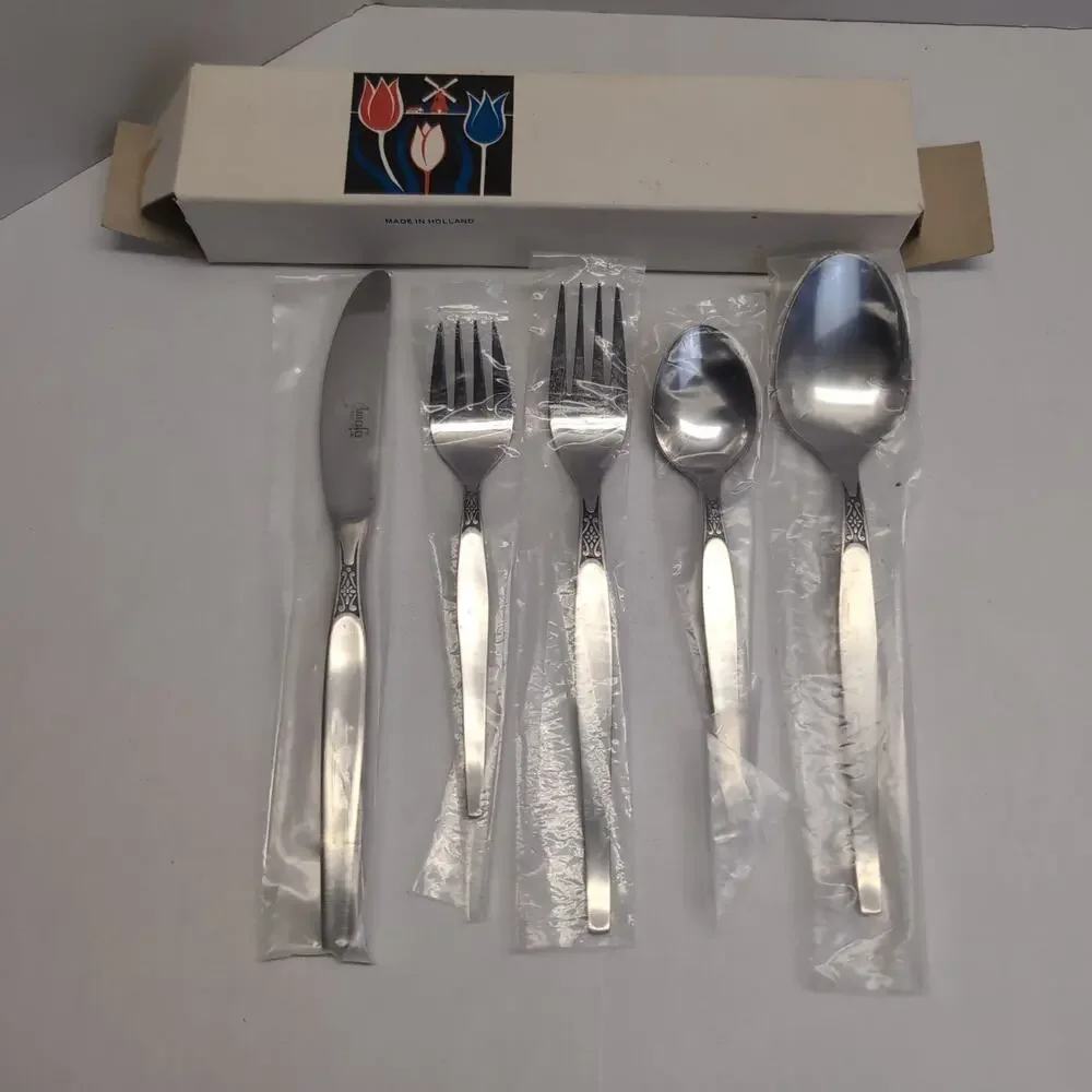 Amefa AFS10 Stainless Steel Flatware Princess 5 Piece Place Setting Promotional